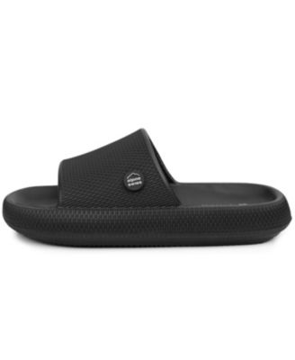 Men's Omar Slides Pillow Slippers Ultra Cushioned Cloud Slide Sandal