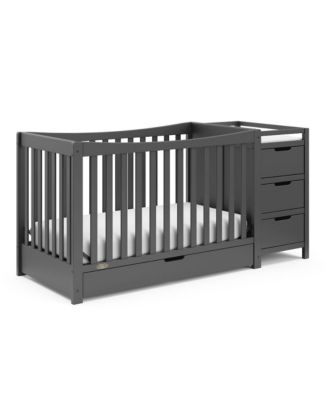 Remi All-in-One Convertible Crib with Drawer and Changer