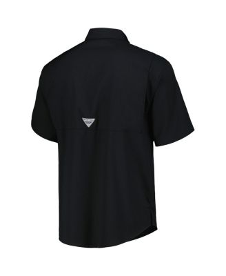 Men's Black Chicago White Sox Tamiami Omni-Shade Button-Down Shirt