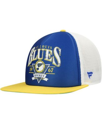 Fanatics - Men's Blue/Gold St. Louis Blues Classic Foam Adjustable Trucker Hat