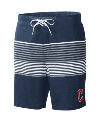 Men's Navy Cleveland Guardians Coastline Volley Swim Shorts
