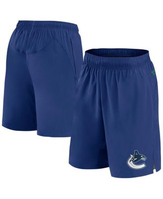 Fanatics - Men's Blue Vancouver Canucks Authentic Pro Tech Shorts