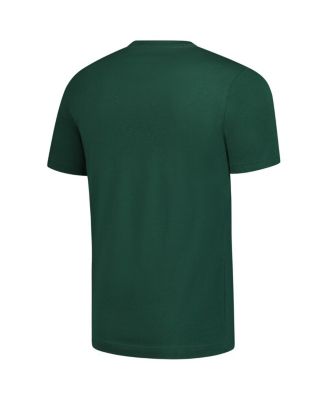 Men's Hunter Green Milwaukee Bucks Location Just Net T-Shirt