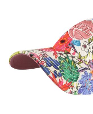 Women's Cream Sacramento Kings Pollinator Clean Up Adjustable Hat