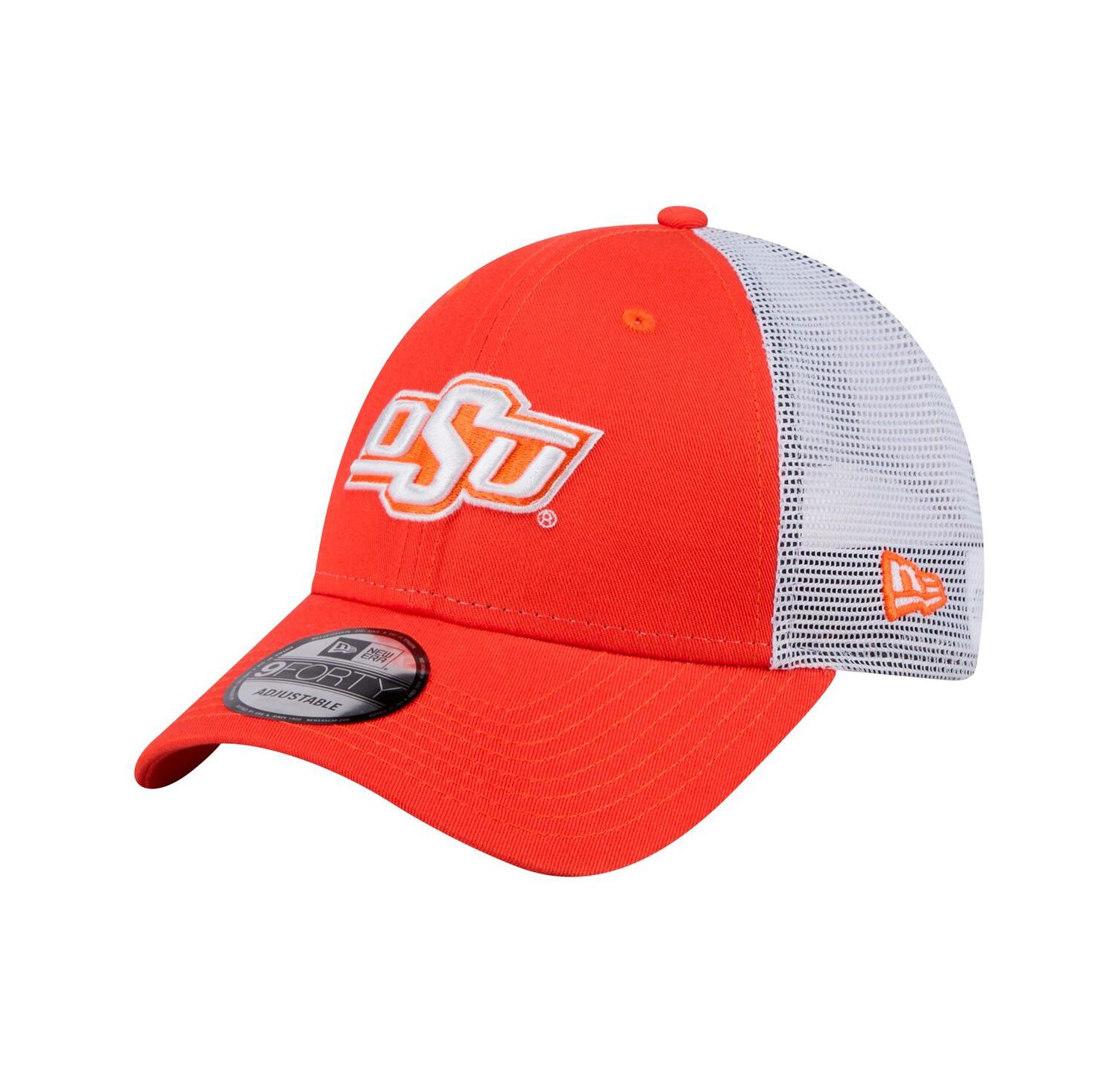 Men's Orange Oklahoma State Cowboys Trucker 9FORTY Adjustable Hat