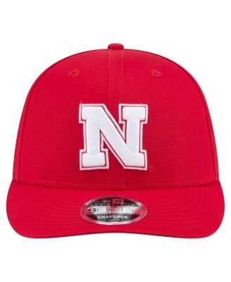 Men's Scarlet Nebraska Huskers Low Profile 9FIFTY Snapback Hat