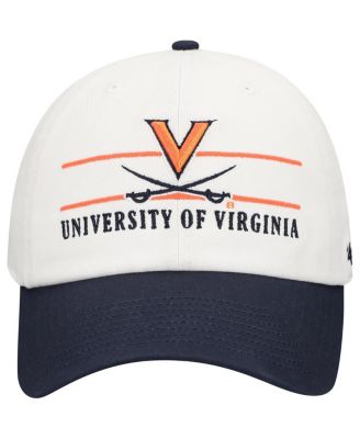 Men's White Virginia Cavaliers Gridiron Clean Up Adjustable Hat