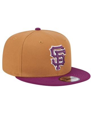 Men's Brown/Purple San Francisco Giants Color Pack Two-Tone 9FIFTY Snapback Hat