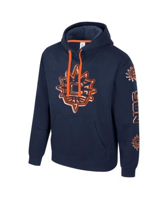 Men's and Women's Navy Connecticut Sun Elementized Pullover Hoodie