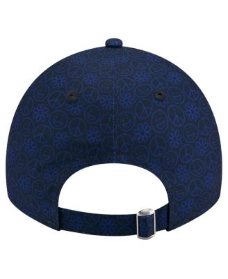 Women's Navy Chicago Bears Smiley 9TWENTY Adjustable Hat