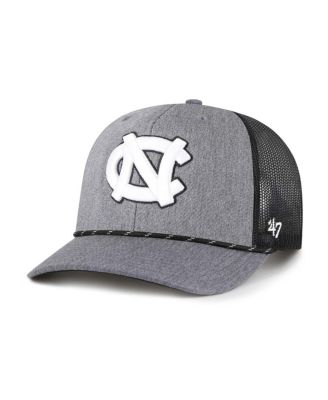 '47 Brand - Men's Gray North Carolina Tar Heels Carbon Rope Adjustable Hat