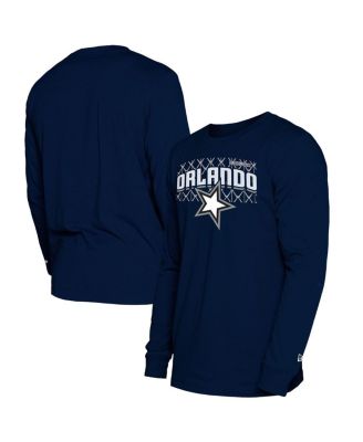 New Era - Men's Navy Orlando Magic 2024/25 City Edition Long Sleeve T-Shirt