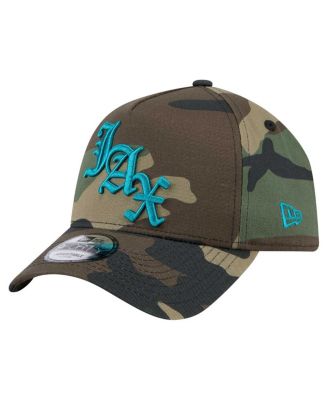 Men's Camo Jacksonville Jaguars Mystic Camo A-Frame 9FORTY Adjustable Hat