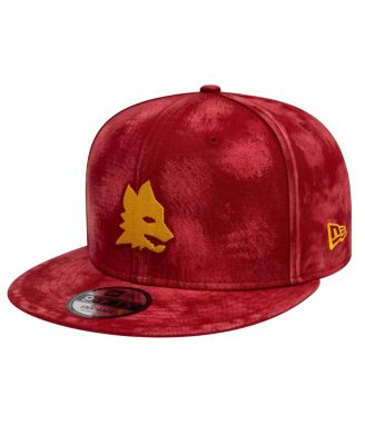 New Era - Men's Red AS Roma Tie-Dye 9FIFTY Snapback Hat