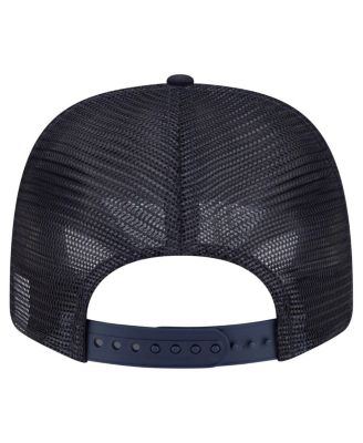 Men's Navy New York Yankees Flag 9SEVENTY Stretch-Snap Hat