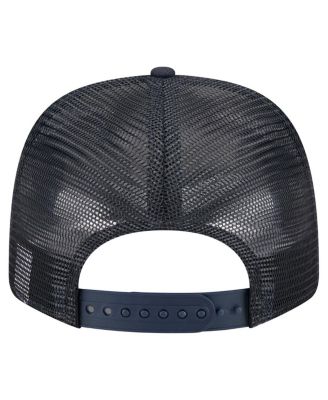 Men's Navy Detroit Tigers Flag 9SEVENTY Stretch-Snap Hat