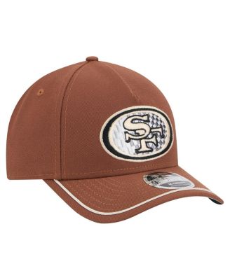 Men's Brown San Francisco 49ers Motorsport 9FORTY Adjustable Hat
