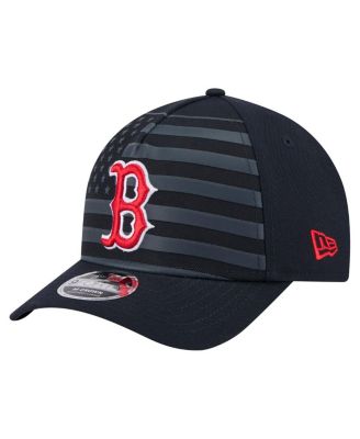 New Era - Men's Navy Boston Red Sox American Flag 9FORTY M-Crown A-Frame Adjustable Hat