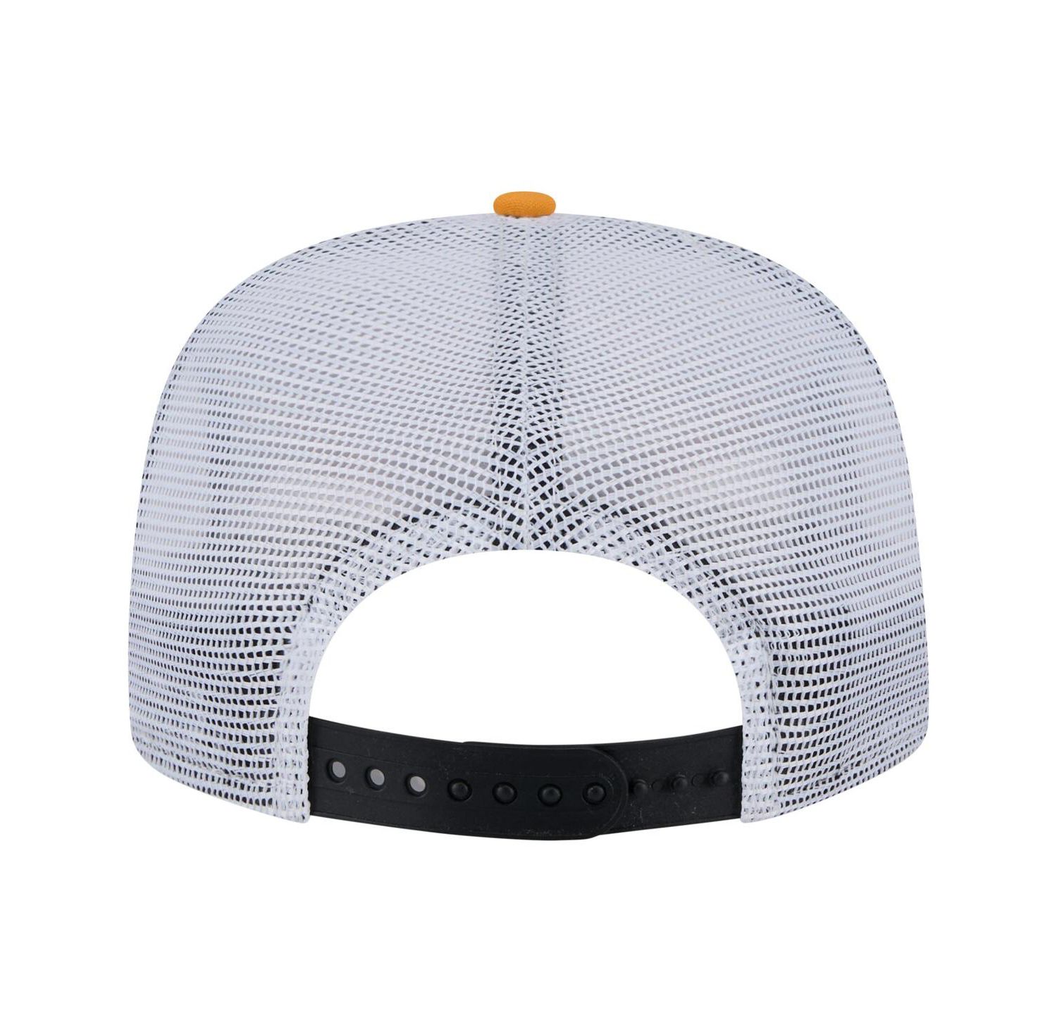 Men's Black/Gold Boston Bruins Throwback V-Dye Adjustable Golfer Hat