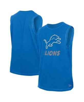 New Era - Men's Blue Detroit Lions Leisure Collection Tank Top