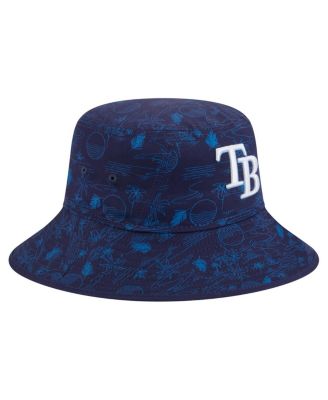 Men's Navy Tampa Bay Rays 2025 Spring Training All Over Print Bucket Hat