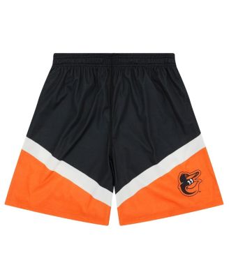 Men's Black/Orange Baltimore Orioles Color Blocked Shorts