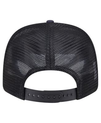 Men's Navy/Black Denver Broncos Adventure Drinks Pattern 9SEVENTY Stretch-Snap Hat