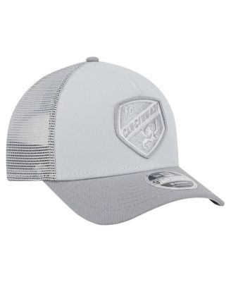 Men's Gray FC Cincinnati Color Pack 9FORTY M-Crown A-Frame Adjustable Trucker Hat