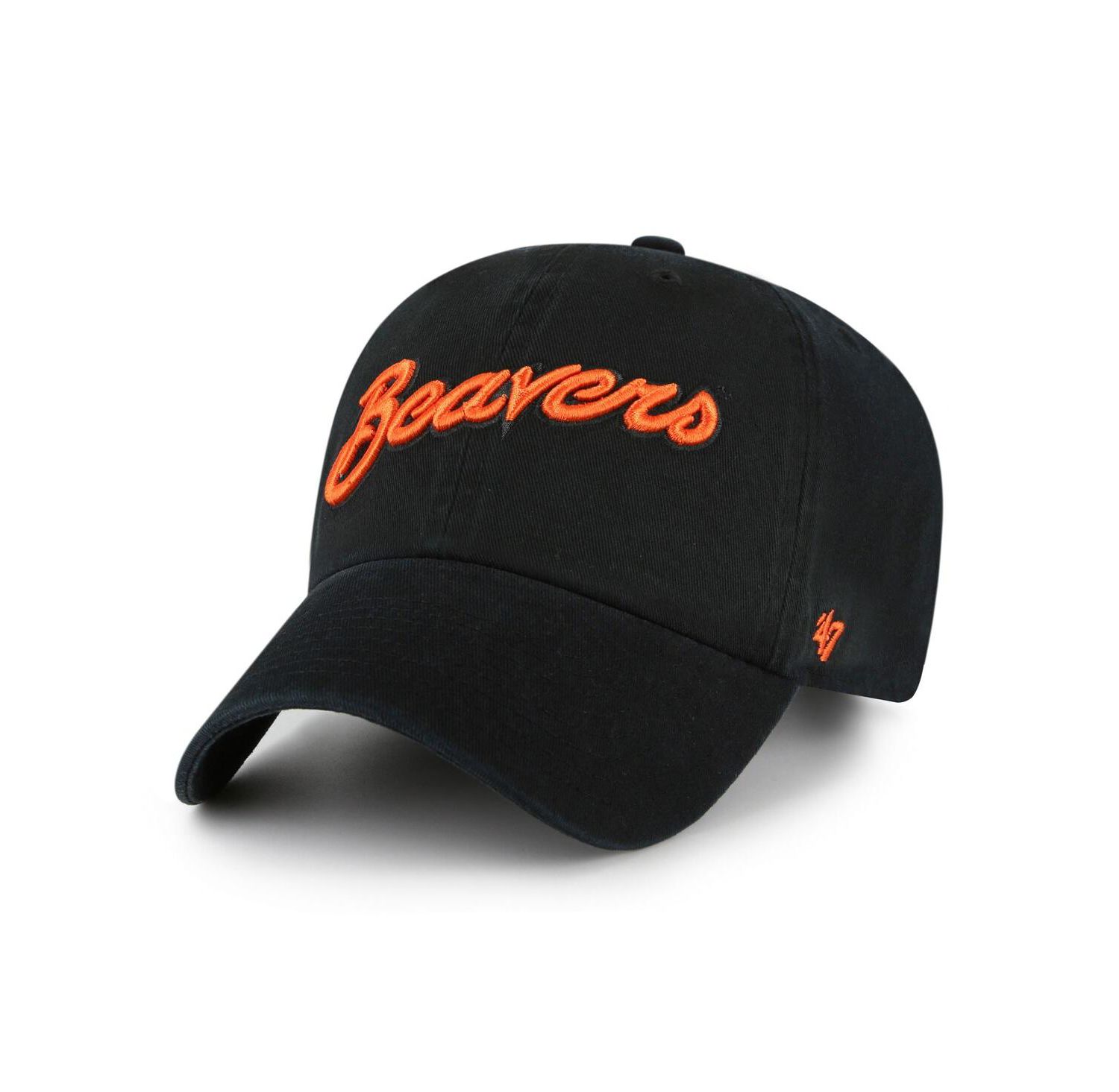 Men's Black Oregon State Beavers Clean Up Adjustable Hat