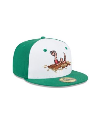 Men's White Worcester Red Sox Theme Nights 59FIFTY Fitted Hat