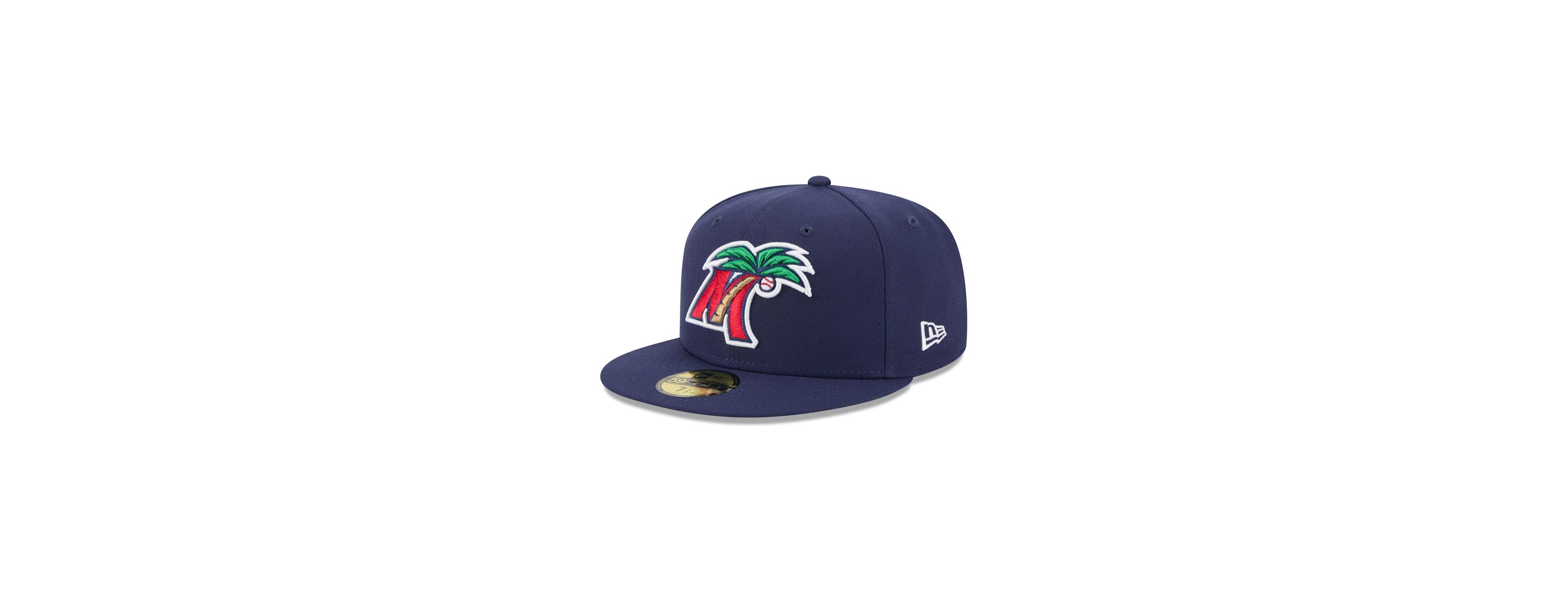 New Era Men's Navy Fort Myers Mighty Mussels Theme Nights 59FIFTY Fitted Hat