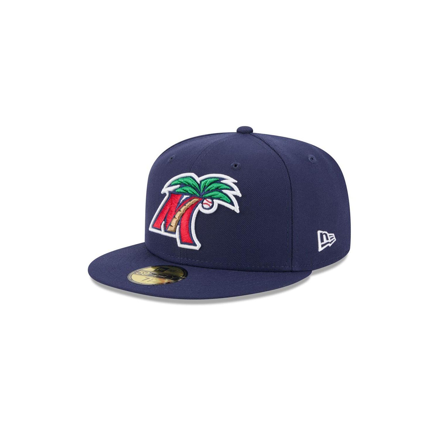 Men's Navy Fort Myers Mighty Mussels Theme Nights 59FIFTY Fitted Hat