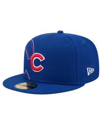 Men's Royal Chicago Cubs Yarn Stitch 59FIFTY Fitted Hat