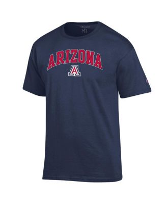 Men's Navy Arizona Wildcats Arched Logo T-Shirt