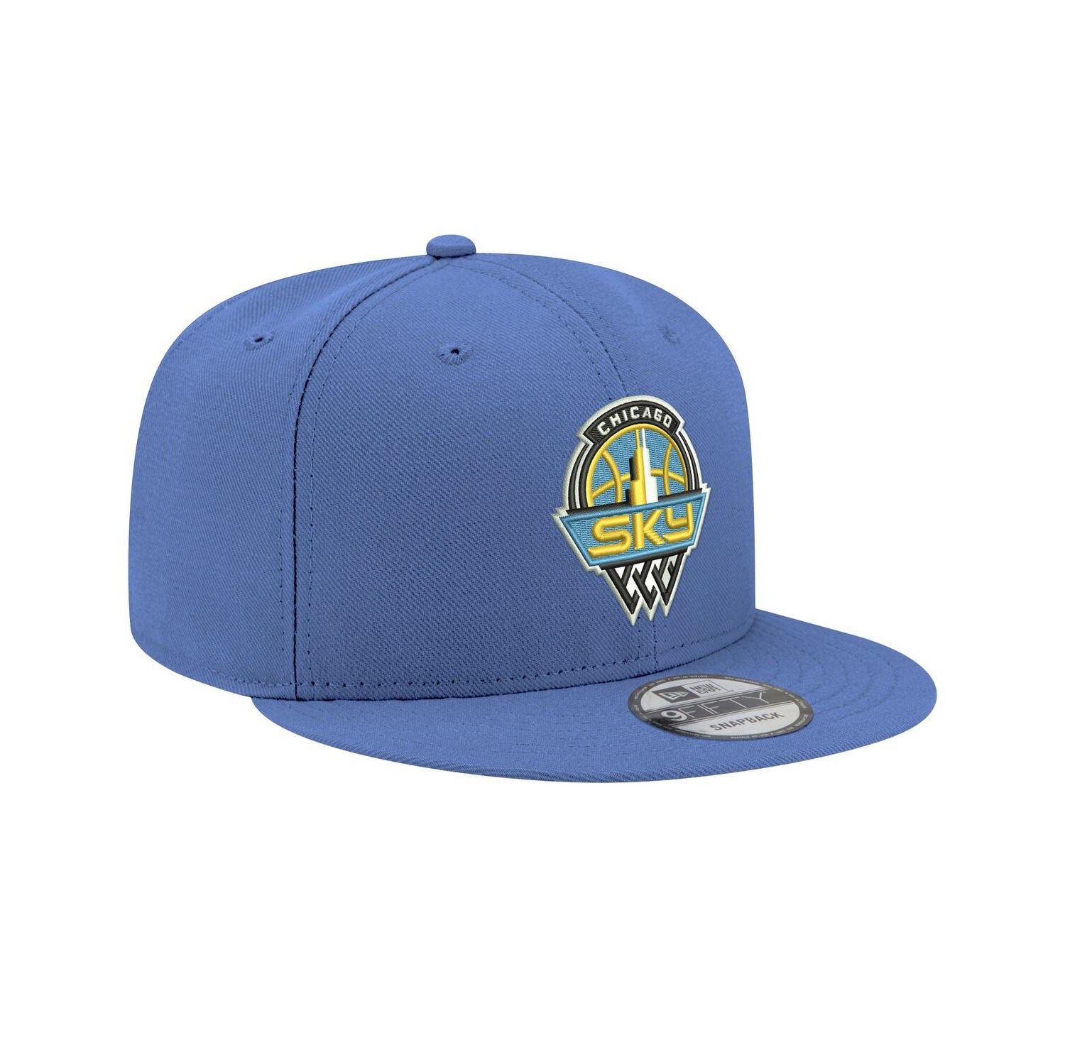 Men's and Women's Sky Blue Chicago Sky Logo 9FIFTY Snapback Hat