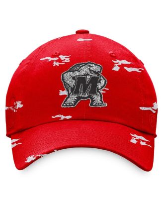Women's Red Maryland Terrapins OHT Military Appreciation Betty Adjustable Hat