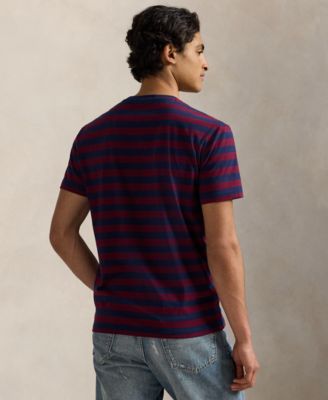 Men's Classic-Fit Striped Jersey T-Shirt