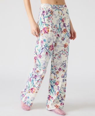 Women's Floral Straight-Leg Pants