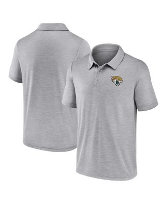 Fanatics - Men's Gray Jacksonville Jaguars Making Waves Polo