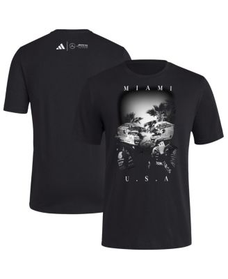 adidas - Men's&nbsp; Black Mercedes-AMG Petronas F1 Team 2025 Miami Grand Prix Fresh T-Shirt