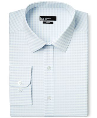 light blue gingham dress shirt