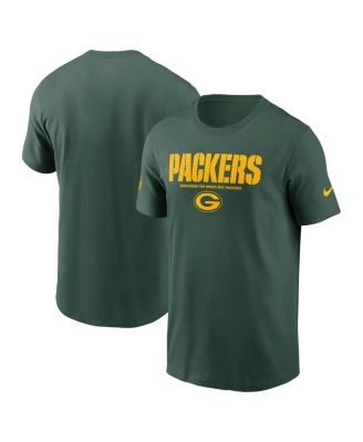 Nike - Men's Green Green Bay Packers Sideline Performance T-Shirt