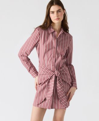 Women's Cotton Button-Front Shirtdress