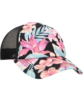 Women's Black Heritage Mashup Trucker Snapback Hat