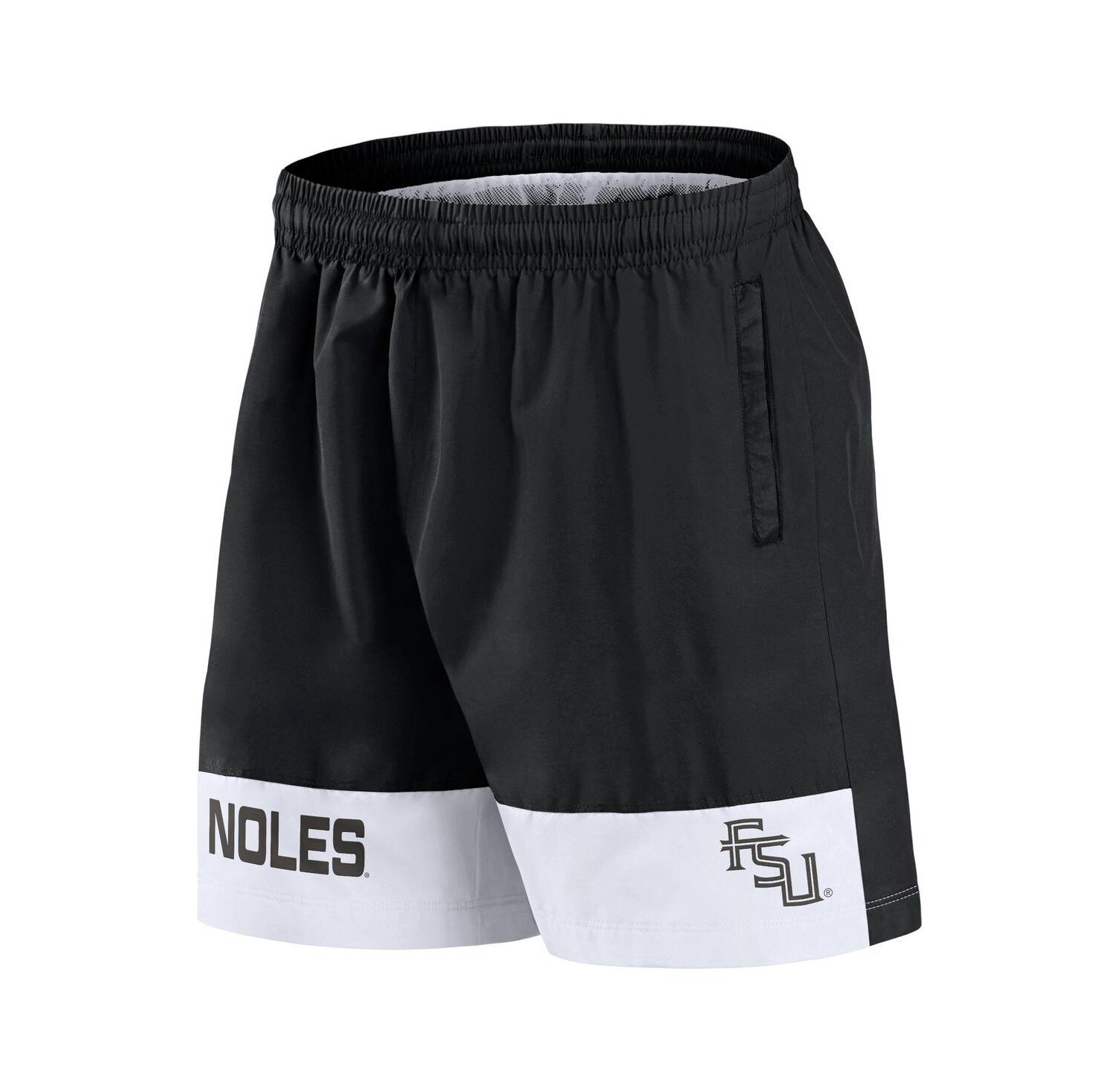Men's Black Florida State Seminoles Elements Intensity Woven Shorts