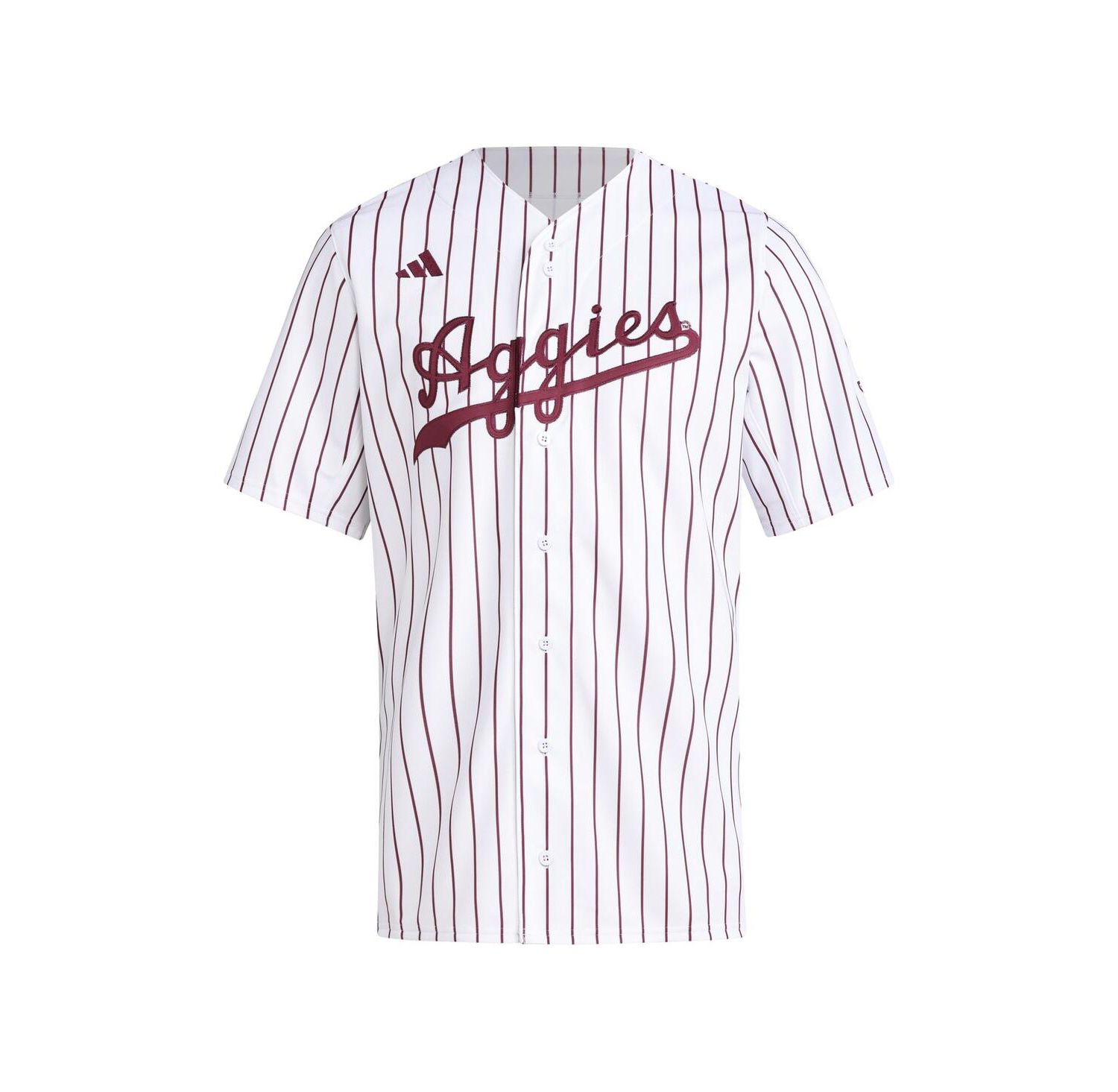 Men's White Texas A&M Aggies Replica Baseball Jersey