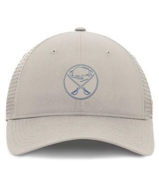 Women's Tan Buffalo Sabres Authentic Pro Road Trucker Adjustable Hat