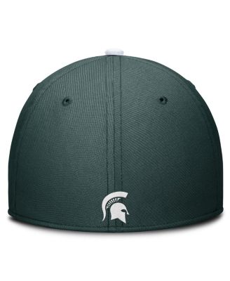Men's Green Michigan State Spartans Primetime Rise Swoosh Flex Hat