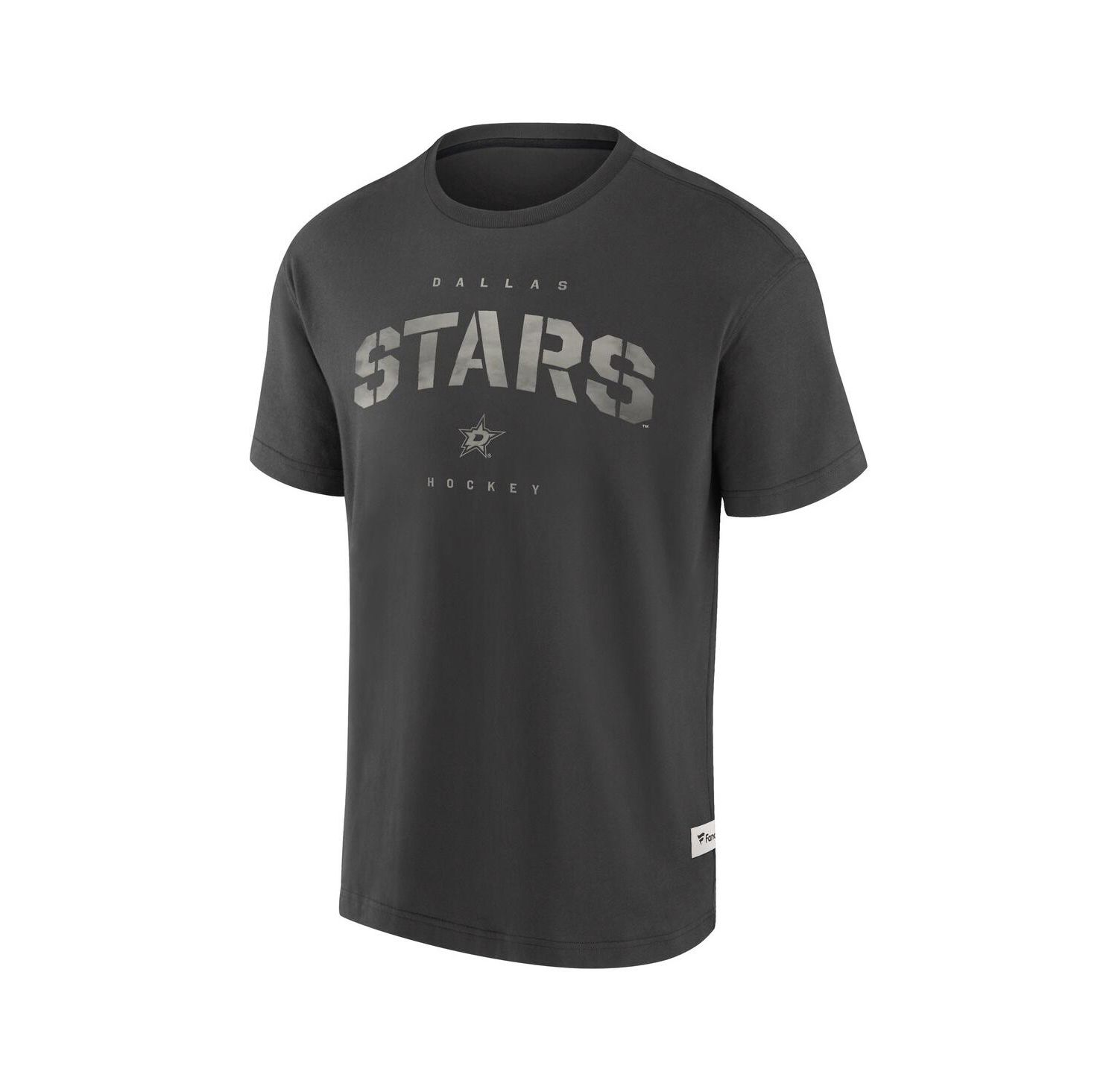 Men's Charcoal Dallas Stars Elements Weathered Tonal Future Ground T-Shirt