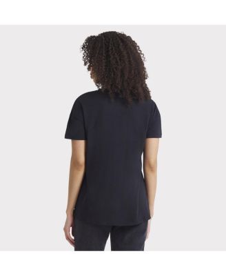 Women's Black Miami Marlins 2025 City Connect Flowy Fashion Tri-Blend Performance T-Shirt